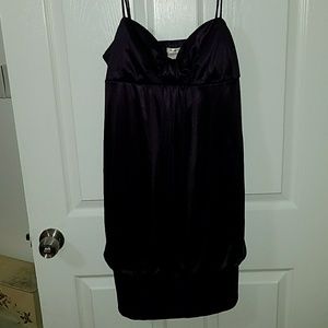 Dark purple dress